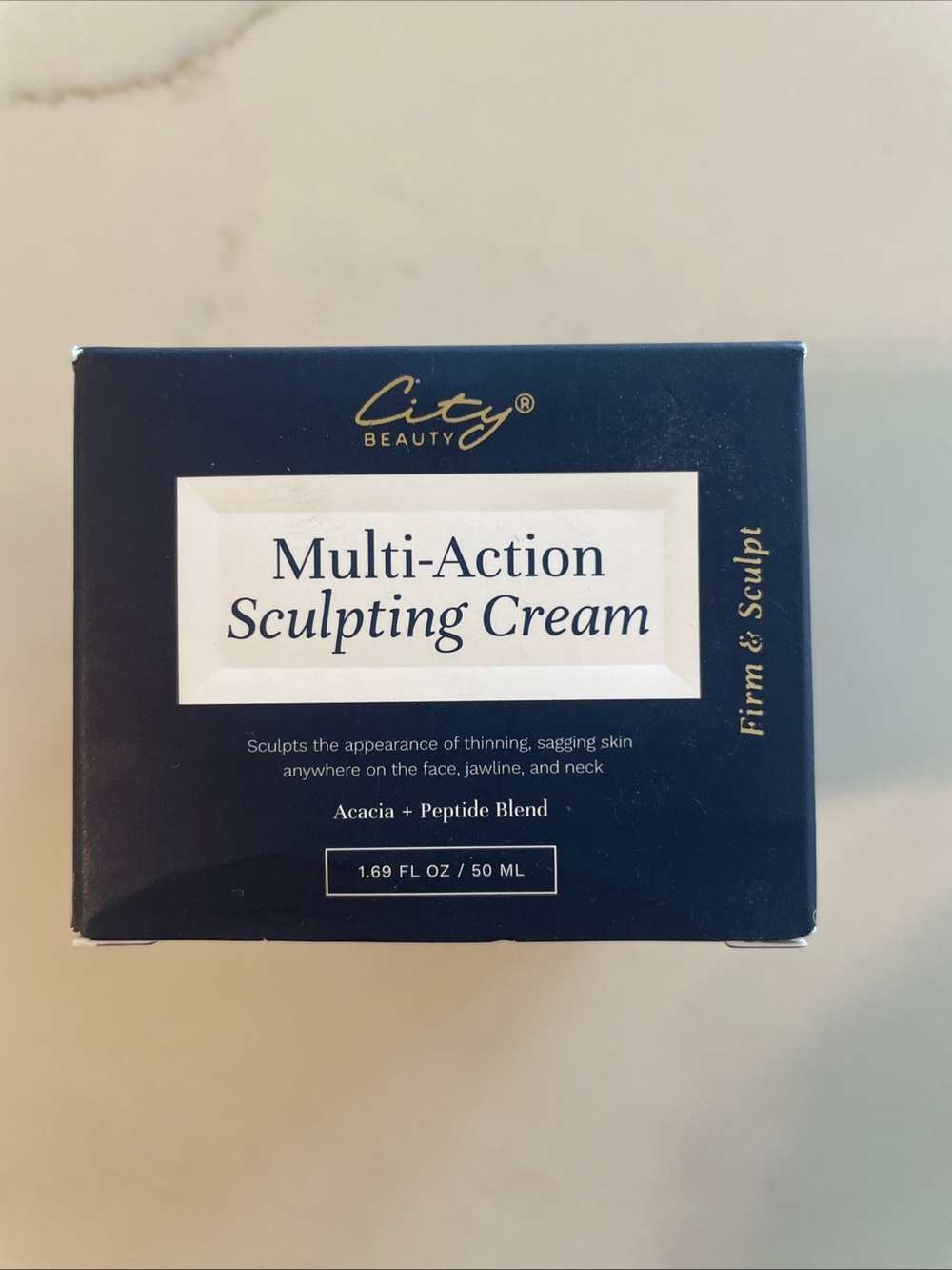 City Beauty Multi-Action Sculpting Cream — Navy Blue